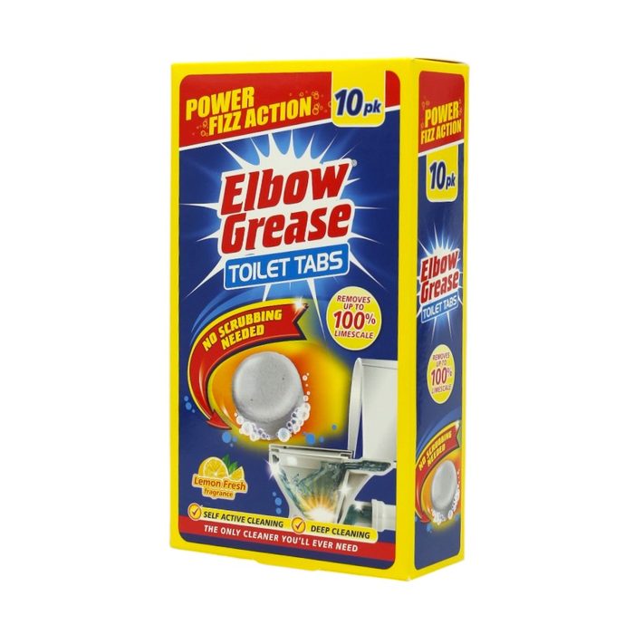 Таблетки для чищення унітазу "Лимон" Elbow Grease 10×30